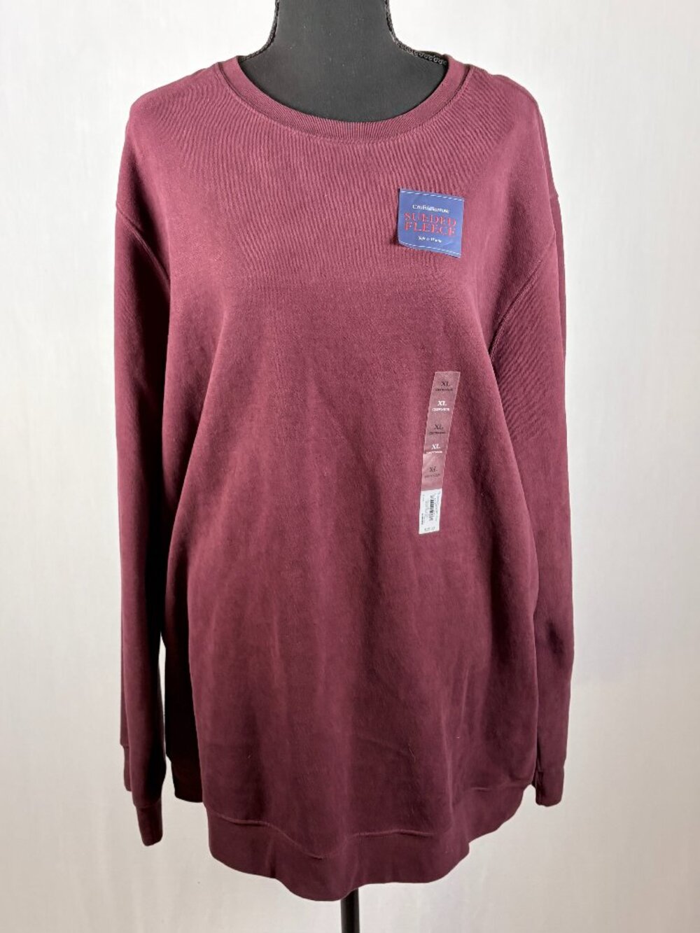 Croft & Barrow | Sueded Fleece Crewneck Sweatshirt | Men’s XL | NWT